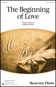 cover The Beginning of Love Two-Part choral sheet music cover